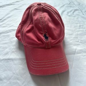 Vintage Polo Ralph Lauren Supply Co Salmon Colored Hat!